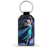 Porte-Clés Fifrelin Noir en Simili Cuir Elsa La Reine des Neiges Frozen Noir G