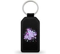 Porte-Clés Fifrelin Noir en Simili Cuir Melofee Pokemon Go Noir G