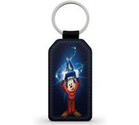 Porte-Clés Fifrelin Noir en Simili Cuir Mickey Fantasia 2000 Noir G