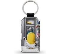 Porte-Clés Fifrelin Noir en Simili Cuir Minion Moi Moche et Mechant Despicable Me Disney Noir G