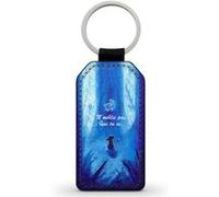 Porte-Clés Fifrelin Noir en Simili Cuir Noublie pas qui tu es Le roi lion Disney Noir G