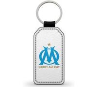 Porte-Clés Fifrelin Noir en Simili Cuir OM Olympique de Marseille Football Noir G