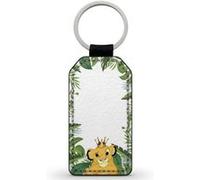 Porte-Clés Fifrelin Noir en Simili Cuir Simba Le Roi Lion Disney Ref 4576 Noir G