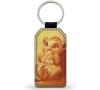 Porte-Clés Fifrelin Noir en Simili Cuir Simba Le roi Lion Disney The Lion King Noir G