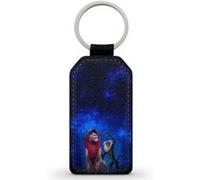 Porte-Clés Fifrelin Noir en Simili Cuir Simba Rafiki Le Roi Lion The Lion King Disney Noir G