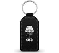 Porte-Clés Fifrelin Noir en Simili Cuir Simpler Times SNES Video Games Noir G