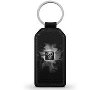 Porte-Clés Fifrelin Noir en Simili Cuir Super Mario Bros Bloc Noir G