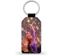 Porte-Clés Fifrelin Noir en Simili Cuir Tangled Raiponce Rapunzel Disney Noir G