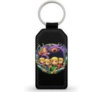 Porte-Clés Fifrelin Noir en Simili Cuir The Legend of Zelda Four Swords Noir G