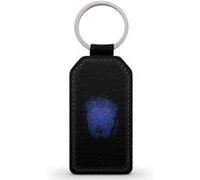 Porte-Clés Fifrelin Noir en Simili Cuir The Legend of Zelda Majoras Mask Skull Kid Sky Noir G