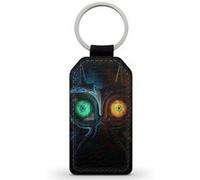 Porte-Clés Fifrelin Noir en Simili Cuir The Legend of Zelda Masque de Majora Majoras Mask Noir G