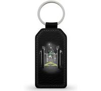 Porte-Clés Fifrelin Noir en Simili Cuir The Legend of Zelda Ocarina of Time Fairy Noir G