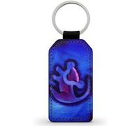 Porte-Clés Fifrelin Noir en Simili Cuir The Lion King Le Roi Lion Disney Simba Noir G