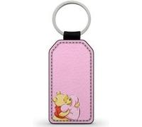 Porte-Clés Fifrelin Noir en Simili Cuir Winnie L'Ourson Disney Coeur Ref 4593 Noir G