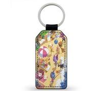 Porte-Cles Fifrelin Noir Simili Cuir Animal Crossing New Horizons Marie Isabelle Noir G