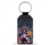 Porte-Cles Fifrelin Noir Simili Cuir Disney Villains Mechants Malefique Maleficent Noir G