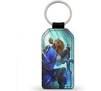 Porte-Cles Fifrelin Noir Simili Cuir Link The legend of Zelda Breath of the wild 2 Noir G