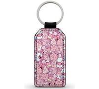 Porte-Cles Fifrelin Noir Simili Cuir Pokemon melofee rondoudou leveinard 2 Noir G