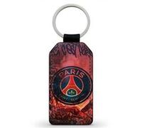 Porte-Cles Fifrelin Noir Simili Cuir PSG paris Saint Germain Club Football Noir G