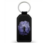 Porte-Cles Fifrelin Noir Simili Cuir Skull Kid The Legend of Zelda Majoras Mask Noir G
