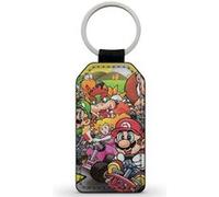 Porte-Cles Fifrelin Noir Simili Cuir Super Mario Kart NES Noir G