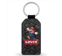 Porte-Cles Fifrelin Noir Simili Cuir Super Paper Mario levis Noir G