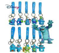 Porte-clés figurine Disney Monsters University, 1 ou 5 pièces, Anime Monsters Inc. Mignon 3D poupée cartable ornements jouet cadeau pour les enfants KC3771
