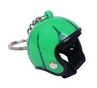 Porte-clés fin pour usage quotidien - Motif animal vert, pastèque, taille unique