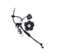 Porte-clés floral créatif décoration de sac à la mode titulaire de sacs de fleurs charme pour les utilisateurs tendance et individualistes titulaire à la mode, Q1690 4