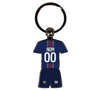 Porte-Clés Football Équipe de Paris - Maillot & Short Domicile 2025-2026 - Personnalisable Nom Numéro Logo Photo - Cadeau Supporter