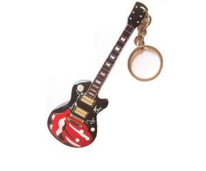 Porte-clés Forme Guitare Gibson déco Rolling Stones