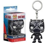 Porte-clés Funko Pocket Pop Marvel Civil War Black Panther 4 cm G