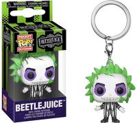 Funko Pop! Keychain Beetlejuice Horror S8 - Mini-Figurine en Vinyle à Collectionner Porte-clés Fantaisie - Cadeau de Noël - Idée de Cadeau - Produits Officiels - Movies Fans - Mini-Figurine