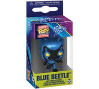 Funko – Porte-clés Pop! – DC Blue Beetle – Mini-figurine vinyle – Cadeau de Noël – Produits officiels