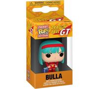 Funko – Porte-clés Pop! Bulla (DBGT, Dragon Ball GT) – Mini-figurine en vinyle, produit officiel