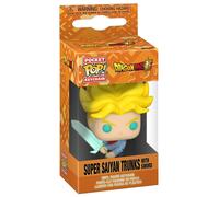 Porte-Clés Funko Pop - Dragon Ball - Super Saiyan Trunks Avec L'épée De L'espoir - Porte-Clés (59523)