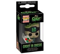 Porte-Clés Funko Pop - Je S'appelle Groot [Marvel] - Groot En Grenouillère - Porte-Clés (70647)