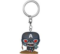 Porte-cles Funko Pop! Marvel Zombies S4 Captain America