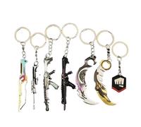 Porte-Clés Game Valorant Jett Omen Phoenix Viper en Édition Limitée (7 Modèles) - Objets Collector Kawaii, Cadeau pour Filles et Garçons