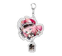 Porte-clés Genshin Anime Accessoire pour sac à dos d'étudiant Pendentif Cadeau Produit dérivé créatif