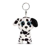 NICI Animal, Chat, Chien Porte-clés GLUBSCHIS Dalmatien Dottino 9cm Green, Imprimé, 48690, 9 cm