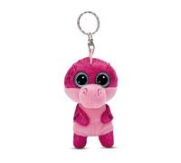 Porte-clés GLUBSCHIS Dragon Kay-Kay 9 cm Rose - Pendentif Animal câlin Durable avec Anneau métallique pour accrocher aux clés, à la Corde, au Sac et Plus Encore