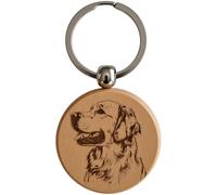 Porte-Clés Golden Retriever Accessoire Unique avec une Touche Evoquant le Labrador - Golden Retriever Goodies Mignon Cadeau Original pour Amoureux des Chiens Idéal pour Noël Anniversaire