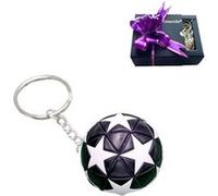 Porte-clés Goserda® coupe du monde de football 10 cm Noir /Blanc (41720) G