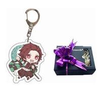 Porte-clés Goserda® Demon Slayer Kamado Tanjirou 5.5 cm Multicolore (5842) Multicolore G