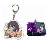 Porte-clés Goserda® Demon Slayer Lounging Inosuke 5.5 cm Multicolore (5846) Multicolore G