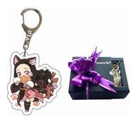 Porte-clés Goserda® Demon Slayer Nezuko Kamado 5.5 cm Multicolore (5856) Multicolore G