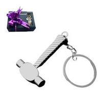 Porte-clés Goserda® marteau 5.5 cm argent Argent G