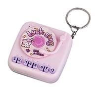 Porte-clés Gramophone - Mini Pendentif de Musique rétro, Jouet sonore de Piano jouable, Accessoire de Jeu Portable Compact, décor de Porte-clés Vintage créatif | , Adolescents, Adultes, Sac à d