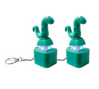Porte-Clés Grenouille Coassante Clavier de Canard Mignon Porte-clés avec Bouton Sonore Lumières Colorées Jouet Anti-Stress coassante Fidget Toy pour Adultes (Serpent *2)